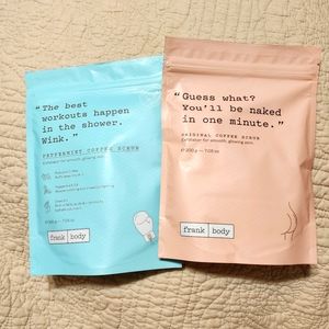 Frank Body Original Coffee & Peppermint Body Scrub Exfoliator NEW